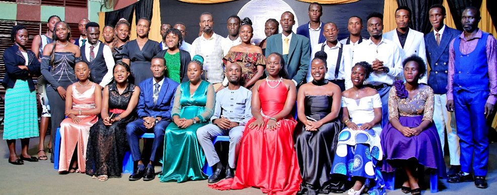 Outgoing and incoming Christian Union leaders together at a handover ceremony